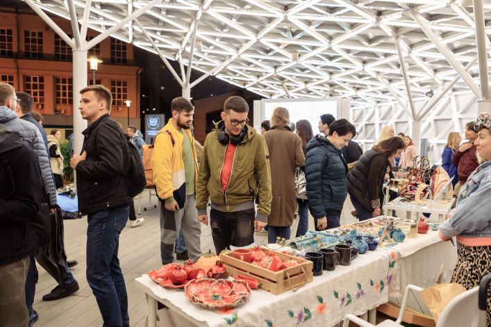 Pop-up ярмарка в «Ночь в музее»