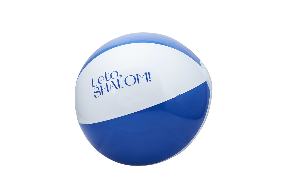Надувной пляжный мяч Leto, Shalom!